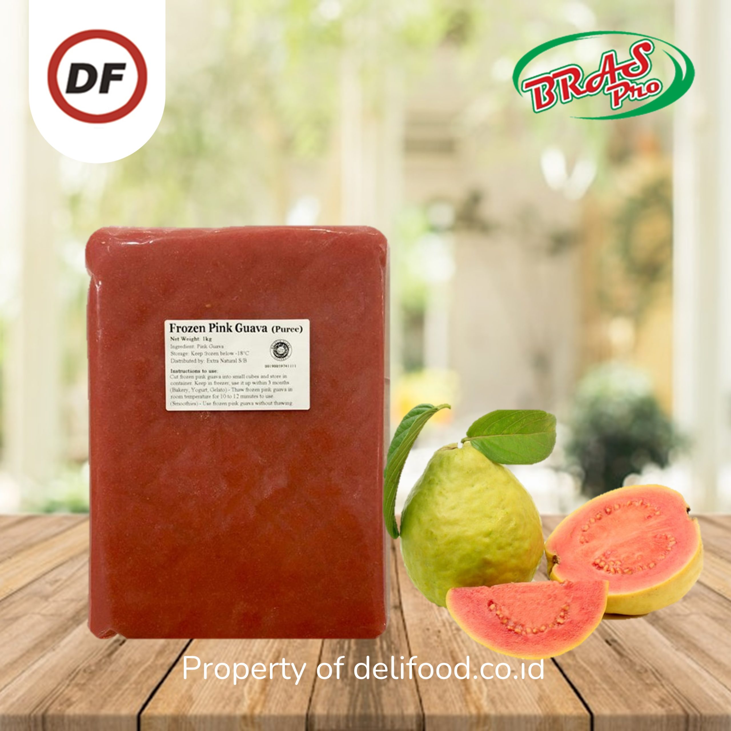 Frozen Pink Guava (Puree)