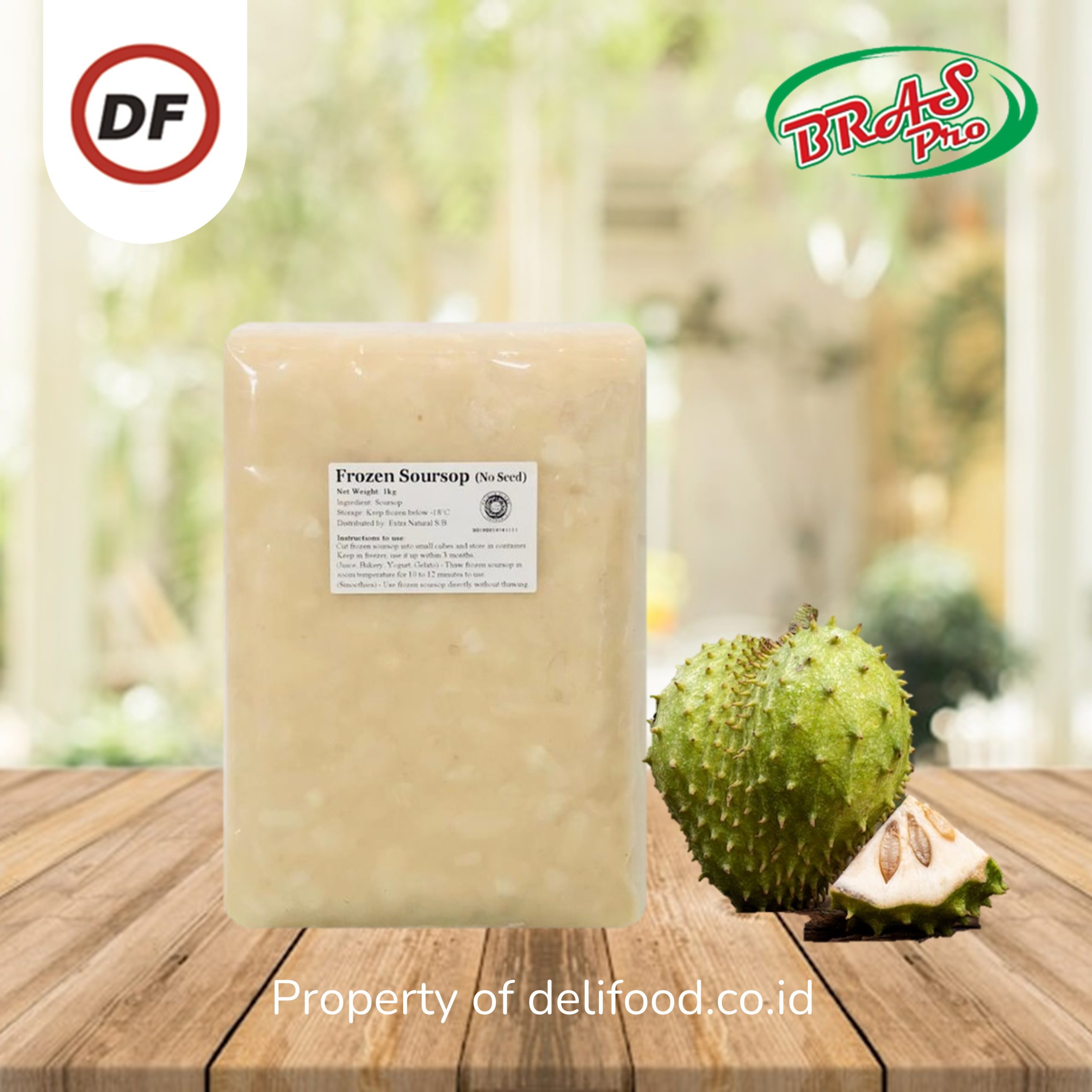 Frozen Soursop No Seed